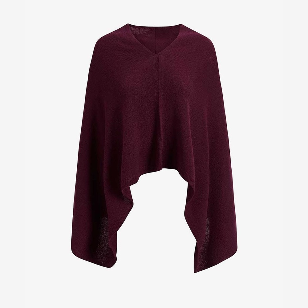 Alpaca in style purple sweater